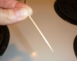 clean toothpick 70 minutes