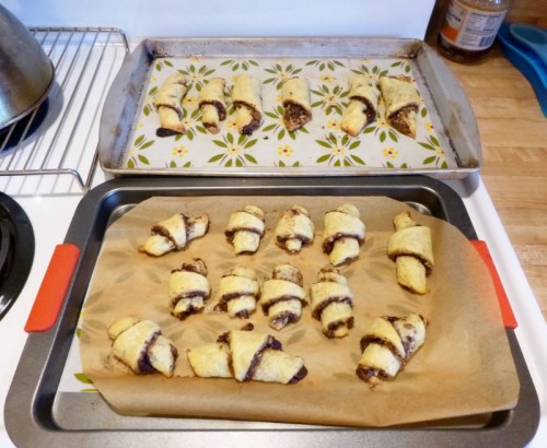 baked rugelach